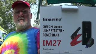 PawPaw Reviews the Imazing Jump Starter Power Bank IM27 [upl. by Berri704]