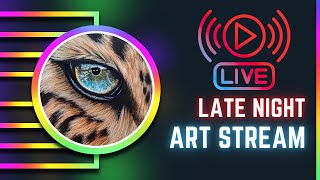 🚨LIVE🚨Draw With Me  Mixed Media Art Session [upl. by Stafford]