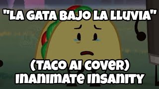 La gata bajo la lluvia Taco AI cover Inanimate Insanity [upl. by Aivlis]