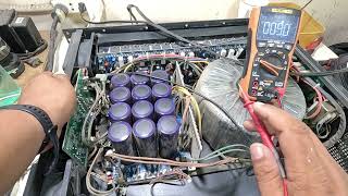 CRELL Power Amplifier nag PROTECT Madali Lang Ayusin [upl. by Annairb]