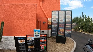 Schlotzskys DriveThru Cinnabon amp Sandwich Turkey Bacon Club 395 N Litchfield Rd Goodyear AZ [upl. by Yvor]