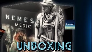 Nemesis Board Game  Medic Character Expansion Unboxing [upl. by Ylurt]