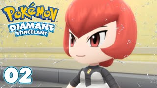 ✨ Pokémon Diamant étincelant ✨ 02  LA TEAM GALAXIE ​​  Lets Play FR [upl. by Nhtanhoj]