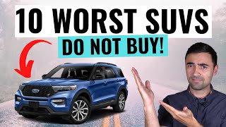 Top 10 WORST SUVs of 2023 You Should Never Buy  Avoid These Unreliable SUVs [upl. by Lepley322]