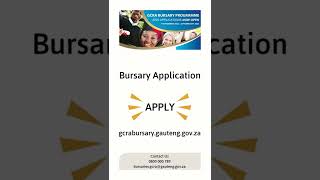 Bursary Application  How to Apply [upl. by Kobylak]