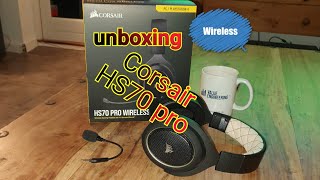 corsair hs70 pro wireless headset for pc and ps4 [upl. by Thera334]