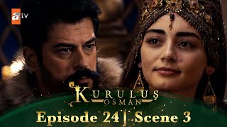 Kurulus Osman Urdu  Season 6 Episode 24 Scene 3 I Haan qubool hai [upl. by Rodolphe388]