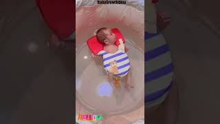 Looking for an Easy Way to Keep Your Baby Afloat Try This Neck FloatShorts [upl. by Peggi]