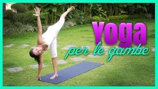 Yoga  Rinforza le gambe migliora la circolazione [upl. by Branch593]