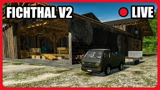 Goats milk and finishing harvest  FS22 Fichthal V2  Farming Simulator 22 Lets Play Live [upl. by Norahs]