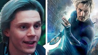 Why Evan Peters become Quicksilver Instead of Aaron Taylor in WandaVision [upl. by Analaf38]