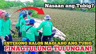 ESTERO SA MAYNILA HALOS MAGLAHO NA ANG TUBIG [upl. by Heilner]