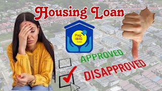 Mga possible reasons of DISAPPROVED HOUSING LOAN KAY PAGIBIG apechomesbulacan realestatetips [upl. by Noeruat534]