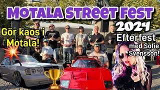 Vi gjorde kaos i Motala  Motala Street Fest 2024 [upl. by Sheets]