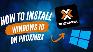 How to Install Windows 10 on Proxmox [upl. by Fee]