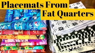 Placemats from Fat Quarters [upl. by Direj138]