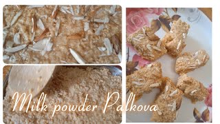 Milk powder palkova milk cake recipe revvens home [upl. by Andaira172]