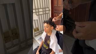 FINALIZAÇÃO DEDOLISS CABELO CRESPO 4B CACHEIA olha essa transformação 😱 shorts [upl. by Kory662]