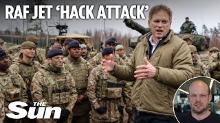 Grant Shapps’ jet ‘HACKED by Putin’s forces’ knocking out GPS amp comms in act of quotelectronic warfarequot [upl. by Lizabeth]