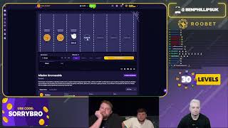 BEN PHILLIPS LIVE ON ROOBET  CODE SORRYBRO  30000 [upl. by Lseil]