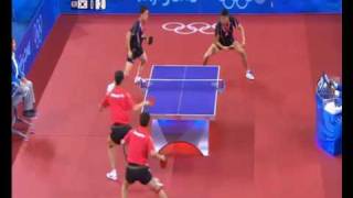 Olympic Games 2008 Wang LiqinWang Hao  Yoon Jae YoungOh Sang Eun [upl. by Aicnilav]