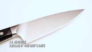 Zwilling 6 Inch Pro Chefs Knife Review  JA Henckels  Under 100 [upl. by Adnola97]