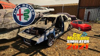 Car Mechanic Simulator 2021 ALFA ROMEO 155 1992 [upl. by Gulick17]