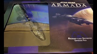 Star Wars Armada  Recusant Class Destroyer Unboxing [upl. by Gardia]