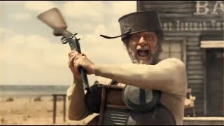 Buster Scruggs  quotPanShotquot Scene [upl. by Neelear]