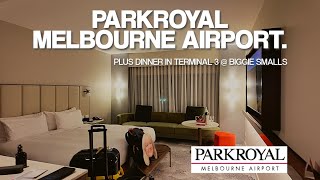 Hotel Review  Park Royal Melbourne Tullamarine Airport  Biggie Smalls [upl. by Rekcut]