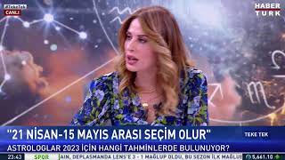 Teke Tekte Ünlü Astrologlar 2023 tahminlerinde bulunuyor [upl. by Smiga]