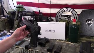 Practice and Training with your 2011 PistolStaccato Airsoft [upl. by Samuela]