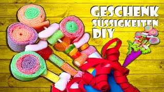 Geschenkidee selber machen Süßigkeiten Geschenk sweet candy gift DIY [upl. by Heywood]