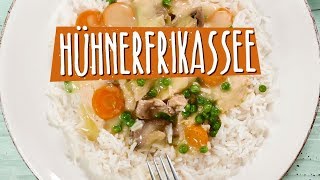 Selbstgemachtes Hühnerfrikasse  Die einfachsten Rezepte der Welt [upl. by Efi]