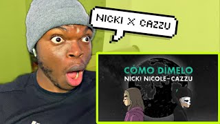 Nicki Nicole Cazzu  Cómo Dímelo REACTION [upl. by Kaylee]