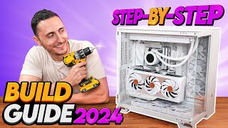 How to Build a PC  Full Detailed Build Guide 2024 [upl. by Anaerda198]