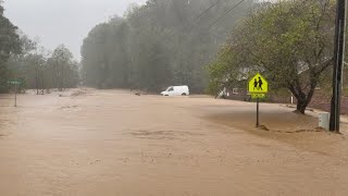 “Watching my life wash away” Howards Creek area of Boone inundated by Helene flooding [upl. by Analle]