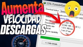 Como Aumentar la Velocidad de  DESCARGAS  Sin Programas  2021 [upl. by Nerrot]