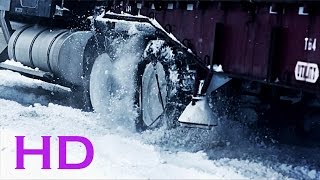 Extreme truck drivers in the snow ᴴᴰ [upl. by Ymaj]