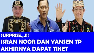 AKHIRNYA ISRAN NOOR DAN YANSEN TP DAPAT TIKET MAJU SEBAGI CALON GUBERNUR 2024 kaltim kaltara [upl. by Wenz446]