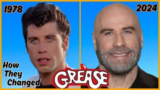 Grease Cast Then and Now  1978 vs 2024  46 Years After [upl. by Noral675]