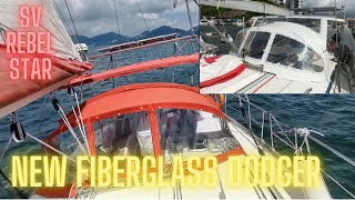 How to make a fiberglass boat Dodger [upl. by Jc]