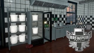 Making New Lagers With Earned Fridge  Brewpub Simulator [upl. by Enalda]