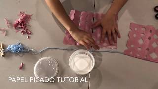 Papel Picado Tutorial [upl. by Odille]