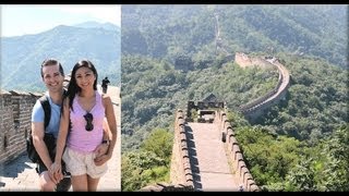 Part 2 GREAT WALL OF CHINA Mutianyu Toboggan AprilAthena7 [upl. by Eeltrebor]