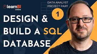 SQL Database Design Tutorial for Beginners  Data Analyst Portfolio Project 13 [upl. by Aileek]