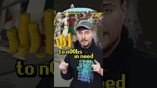 MrBeast Scams Noobs On RuneScape osrs memes osrsmemes [upl. by Therron]