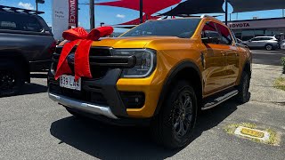 2023 Ford Ranger Wildtrak Delivery Video for Michael in Rocky [upl. by Lledo]