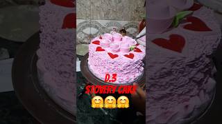 Stovery cake D3 cakedecoration cakedesign cake ytshorts video [upl. by Uzzial]