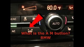 What is the AM Button on BMW BMW Circulation Button [upl. by Wiener]